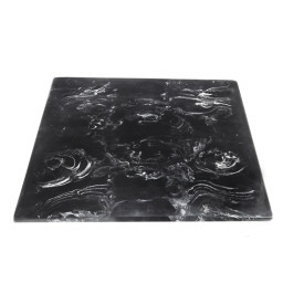D.W. Haber - Fusion 14" x 14" Grey Marble Resin Shelf/Tile - DWKFB1414GM