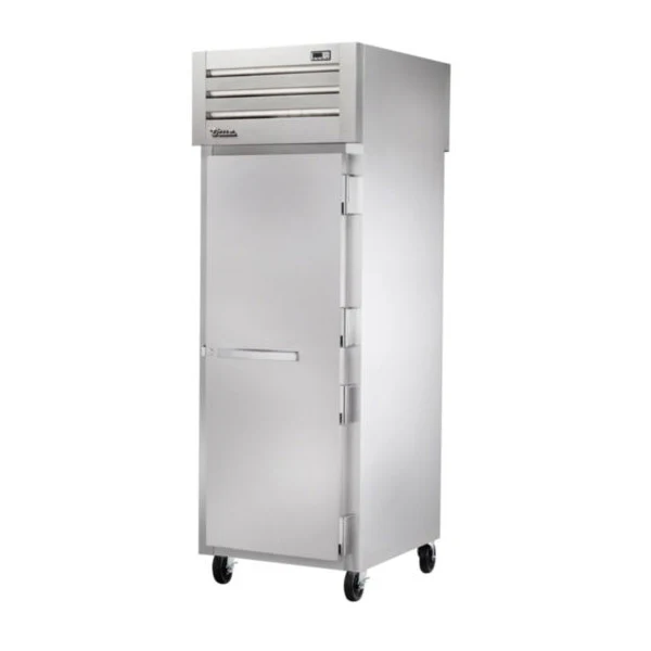 True STG1FPT-1S-1S 30" Pass-Thru Solid Front / Solid Rear Swing Door Reach-In Freezer