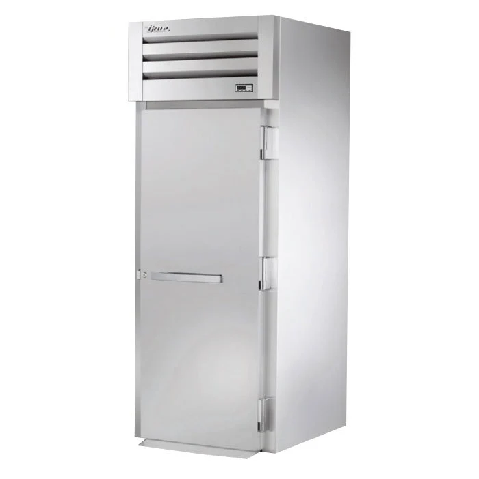 True STG1HRI-1S 35" Roll-In Solid Swing Door Heated Cabinet - 2000W