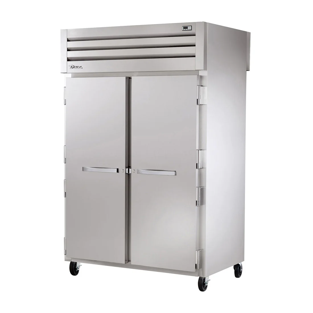 True STG2RPT-2S-2G-HC 52" Pass-Thru Solid Front / Glass Rear Swing 2-Door Reach-In Refrigerator