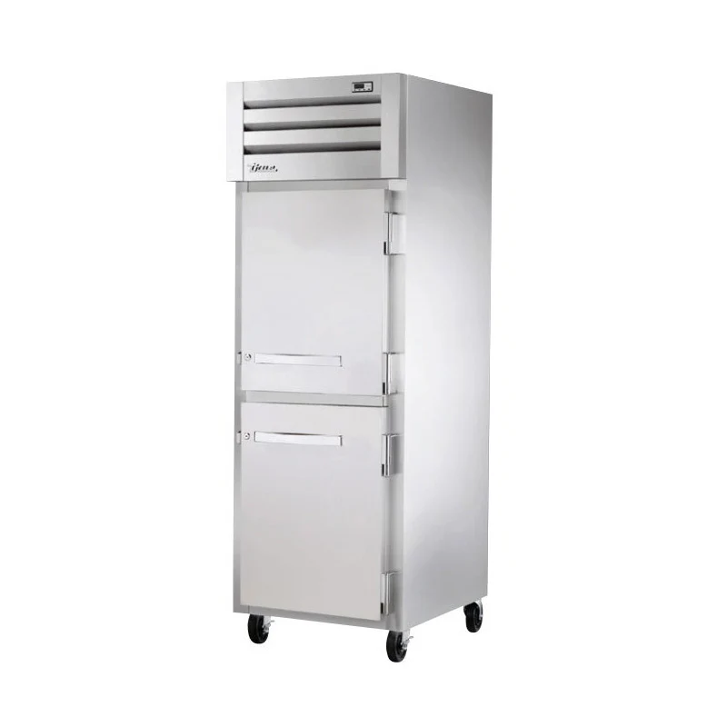 True STR1H-2HS 27.5" Reach-In Solid Half Swing Door Heating and Holding Cabinet - 1500W