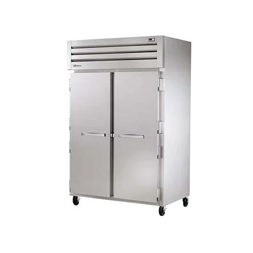 True STR2H-2S 52" Reach-In Solid Swing Door Heating and Holding Cabinet - 3000W