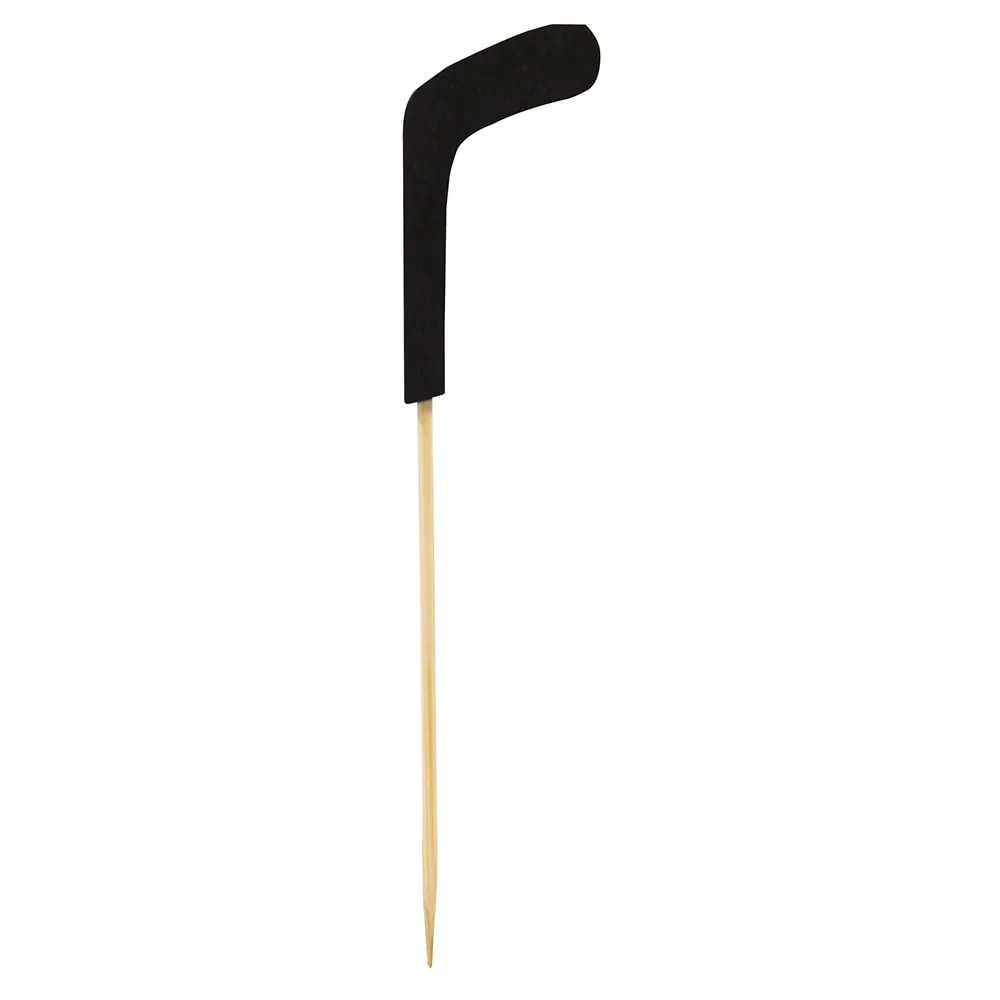 Tablecraft BAMSP745 4.5" Bamboo Hockey Pick - 100/Pack