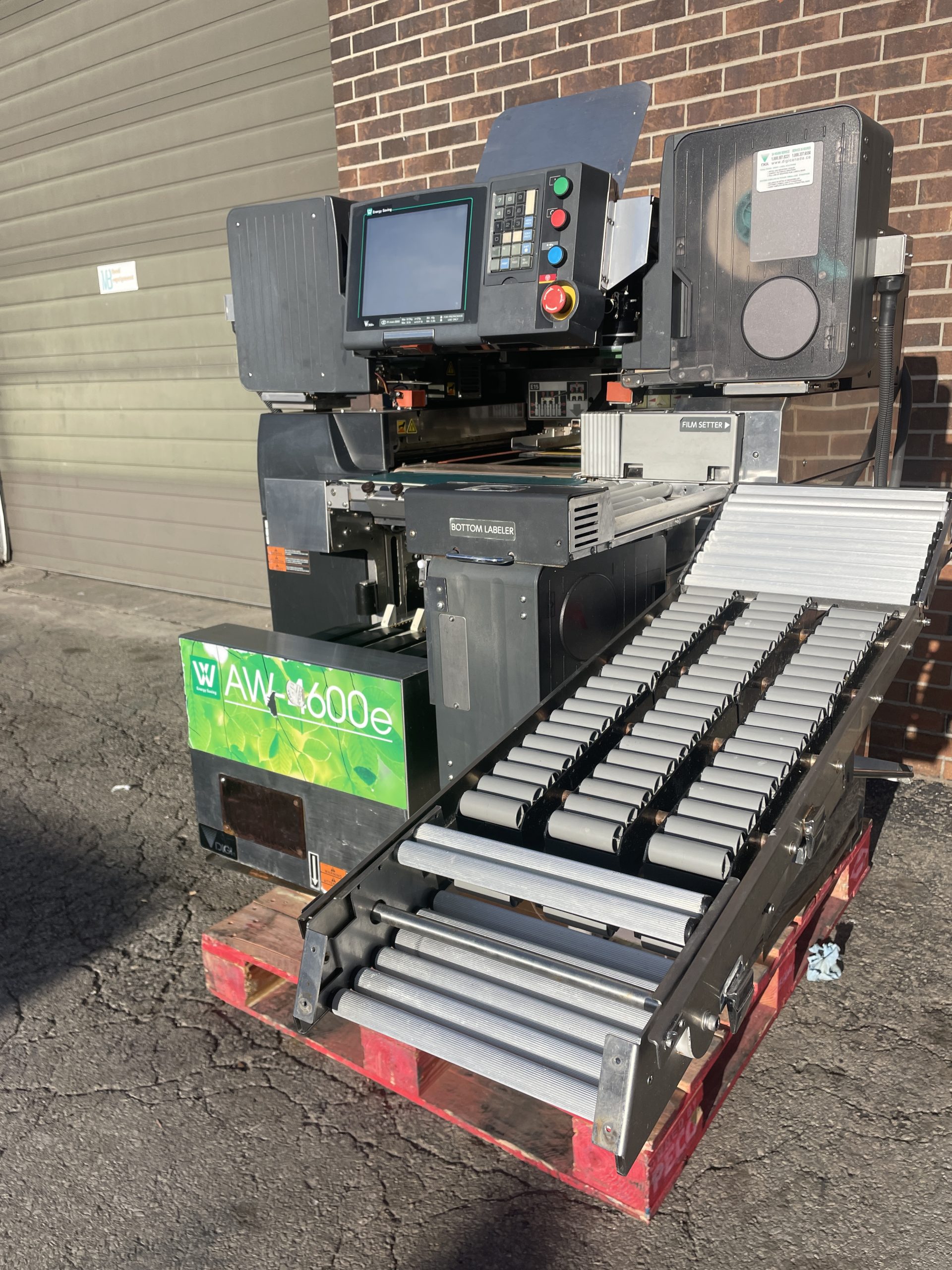 Teraoka Digi AW-4600e Fully Automatic Weigh/Wrap/Label System