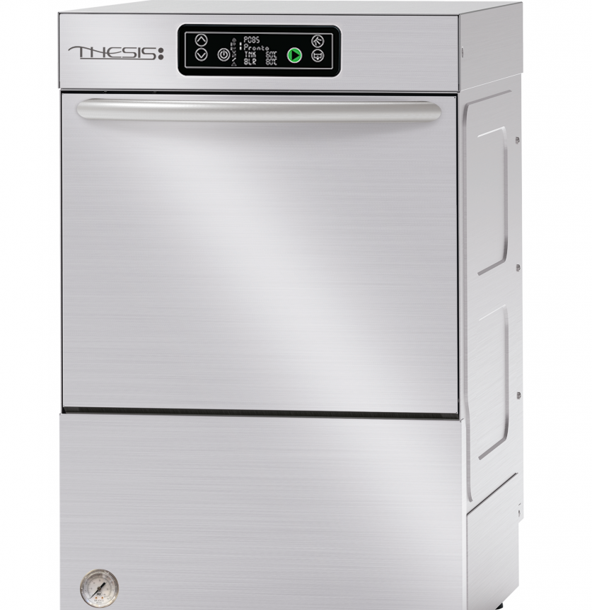 THESIS - 18.5" Undercounter High Temperature Glasswasher & Sanitizer - H29E-A