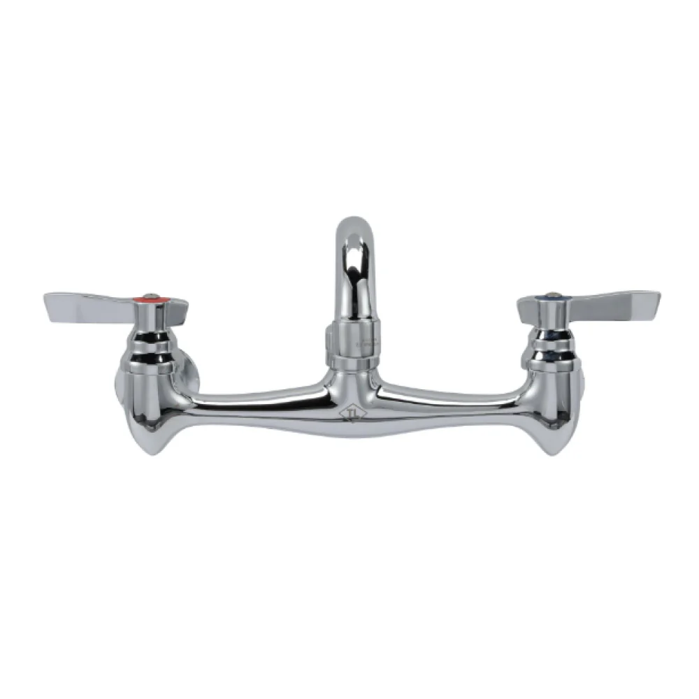 Top-Line TLL13-8110-SE1Z 8" OC Wall Mounted Faucet with 10” Swivel Spout