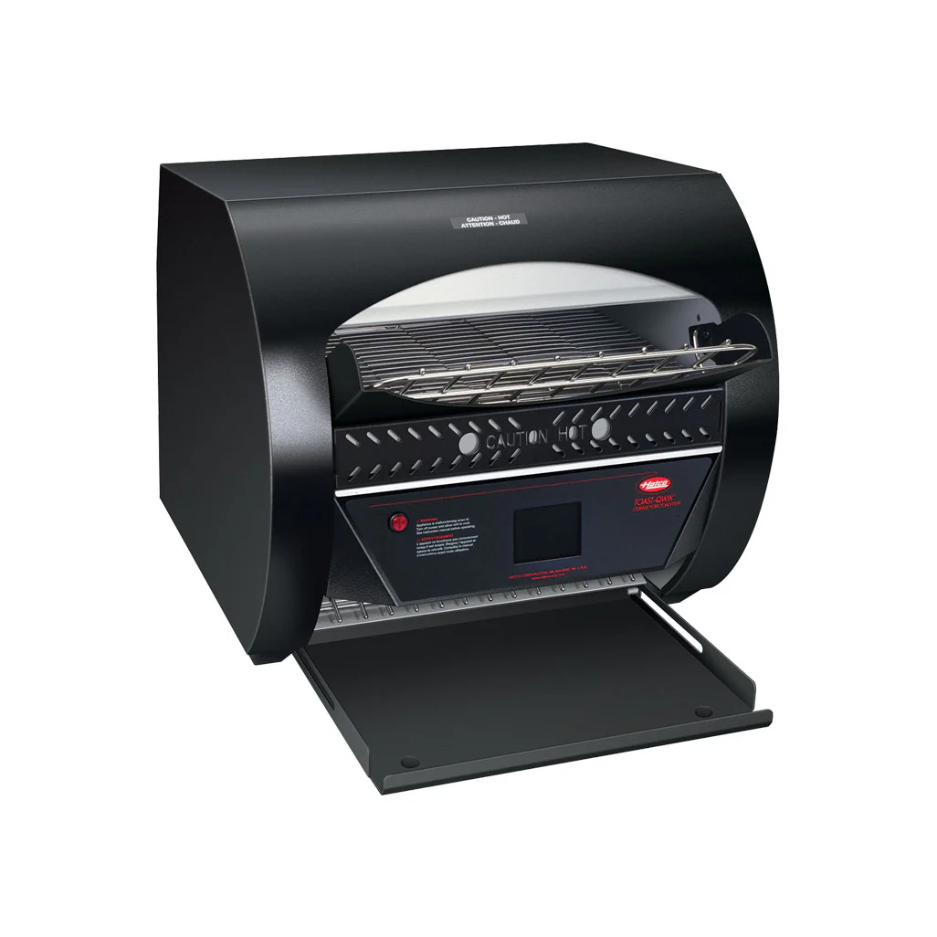 Hatco TQ3-2000 14.15" Toast-Qwik Electric Conveyor Toaster with 2" Opening - 2000 Slices Per Hour, 208V / 240V