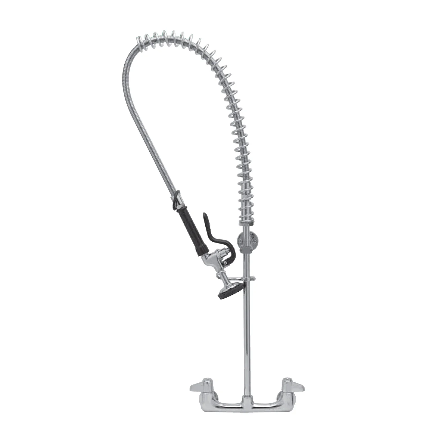 T&S 5PR-8W00 Wall Mounted Pre-Rinse Faucet with 8” centres and 6” wall bracket