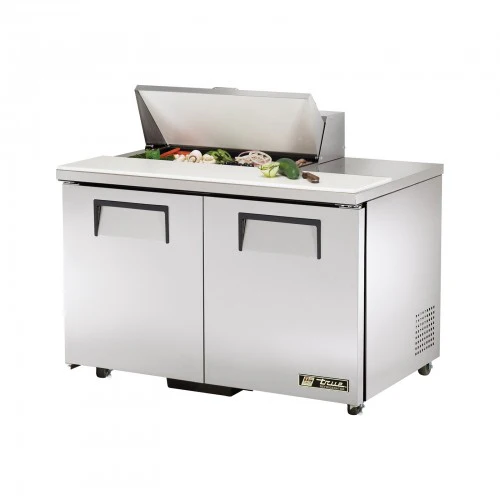 True TSSU-48-08-ADA-HC 48" ADA Compliant 2-Door Salad/Sandwich Refrigerated Prep Table