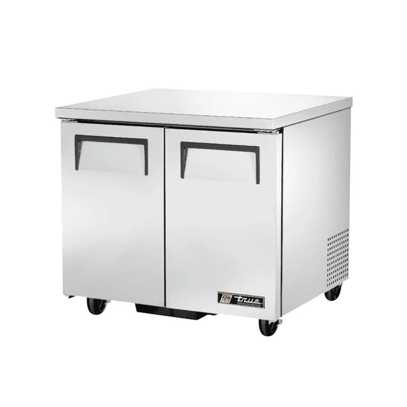 True TUC-36-HC 36" Solid 2-Door Undercounter Refrigerator