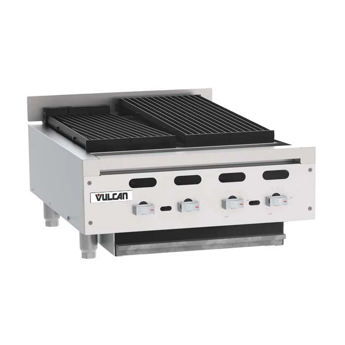 Vulcan VACB25 25" long-lasting-build Radiant Natural Gas Charbroiler - 68,000 BTU