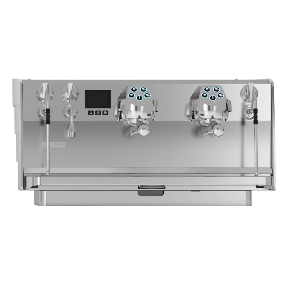 Victoria Arduino Eagle Tempo 2-Group Digit Espresso Machine with EasyCream - Chrome