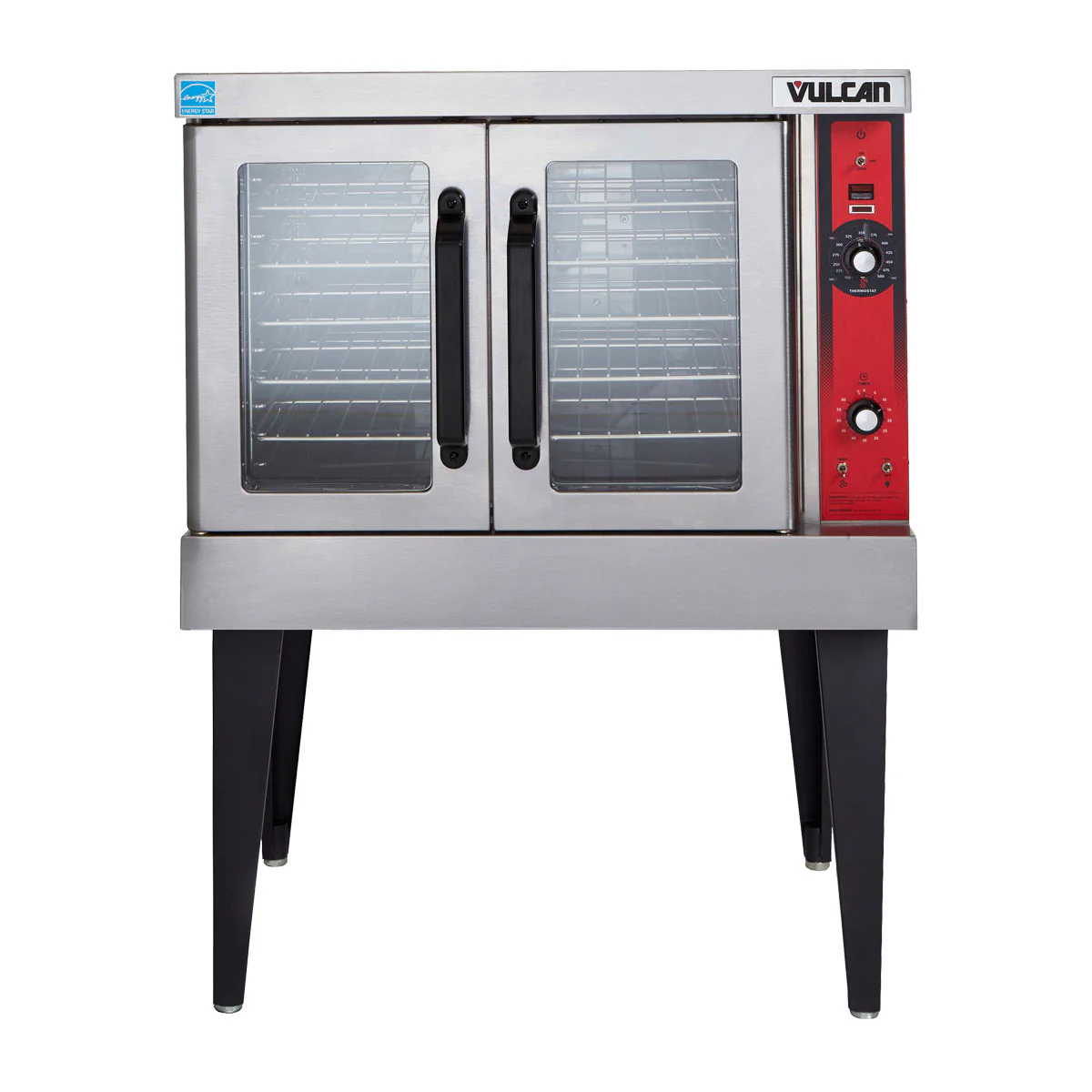 Vulcan VC4GD 40" Single Deck Natural Gas Convection Oven with Analog Controls - 50,000 BTU