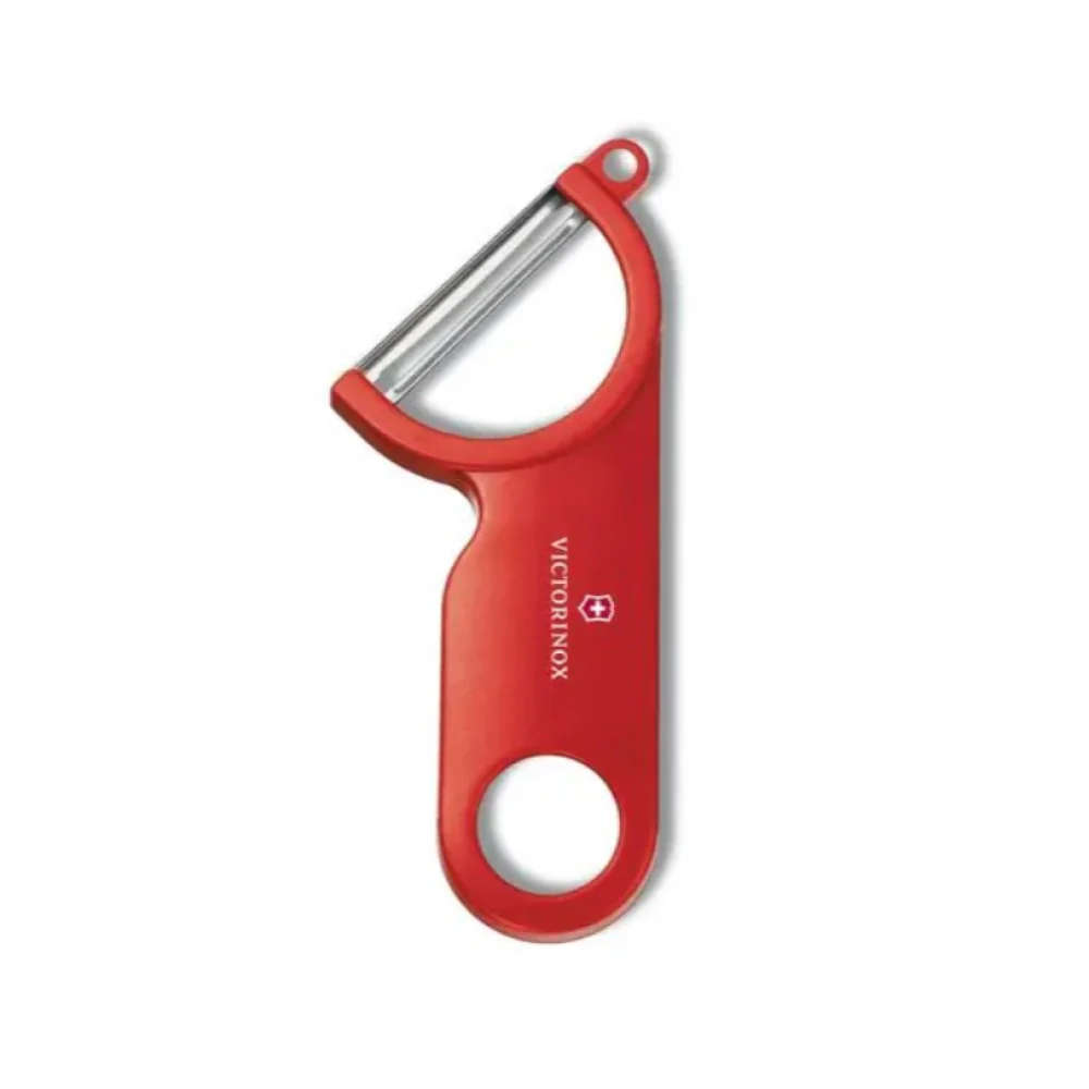 Victorinox Off Set Red Vegetable Peeler - 7.6073
