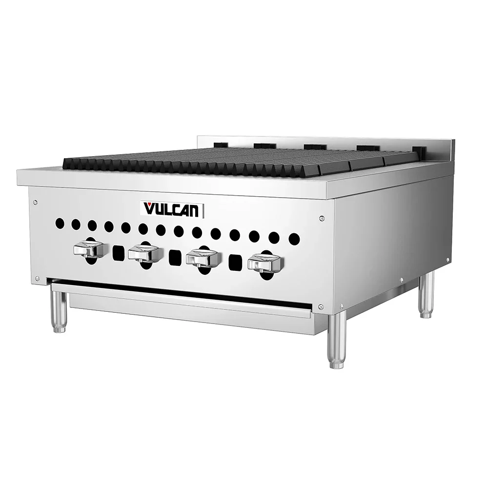 Vulcan VCCB25 25" Natural Gas/Propane Cast Iron Grates Charbroiler -58,000 BTU