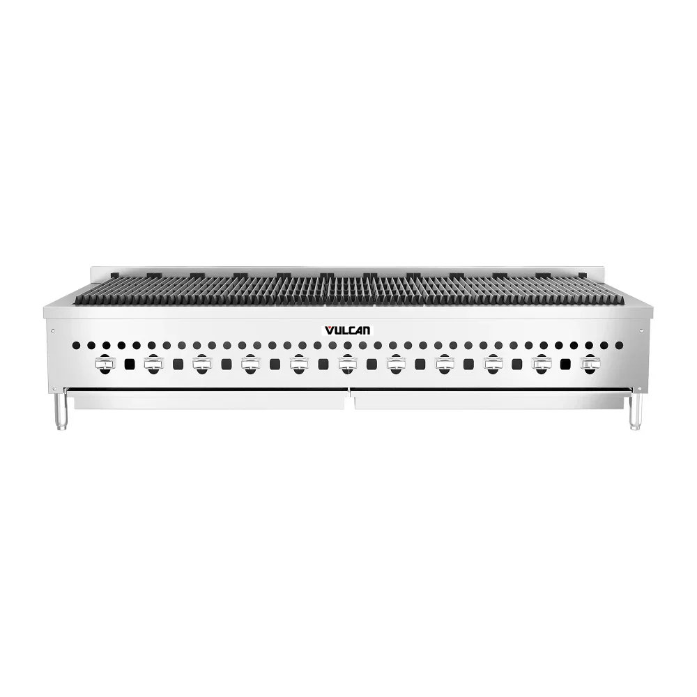Vulcan VCCB60 60" Natural Gas/Propane Cast Iron Grates Charbroiler -159,000 BTU