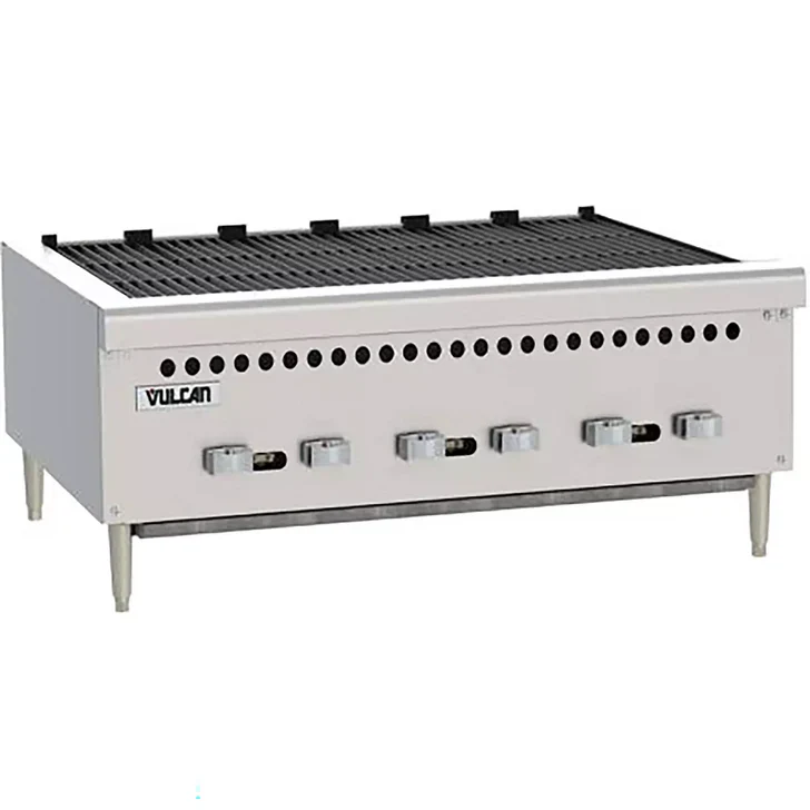Vulcan VCRB36 Natural Gas/Propane 36" Radiant Charbroiler-87,000 BTU
