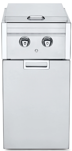 Crown Verity - Infinite Series Cabinet Module Liquid Propane Dual Side Burner for Bulk Tanks Only w/ Garbage Holder - ICM-SB-SIBULK-GH Crown Verity - Infinite Series Cabinet Module Liquid Propane Dual Side Burner for Bulk Tanks Only w/ Garbage Holder - ICM-SB-SIBULK-GH - Image 2