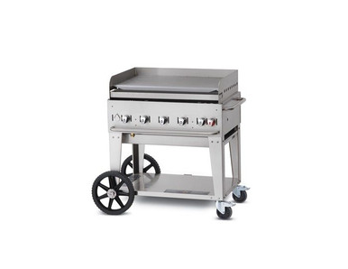 Crown Verity - 36" Natural Gas Mobile Griddle W/ Splash Guard - MG36NG Crown Verity - 36" Natural Gas Mobile Griddle W/ Splash Guard - MG36NG - Image 2