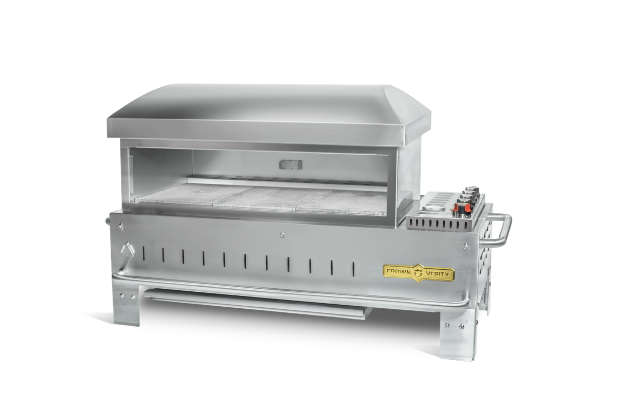 Crown Verity - 36" Natural Gas Table Top Outdoor Pizza Oven