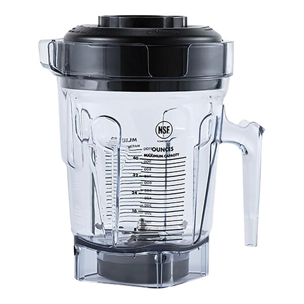 Vitamix Commercial - 40 oz Clear Accelerate Container for Quick & Quiet Blender - 71774