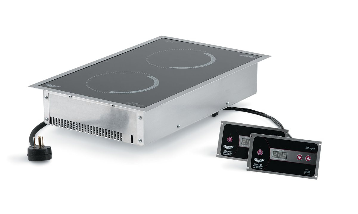 Vollrath - Professional 2.9 kW Double Hob Drop-In Induction Range - 69524