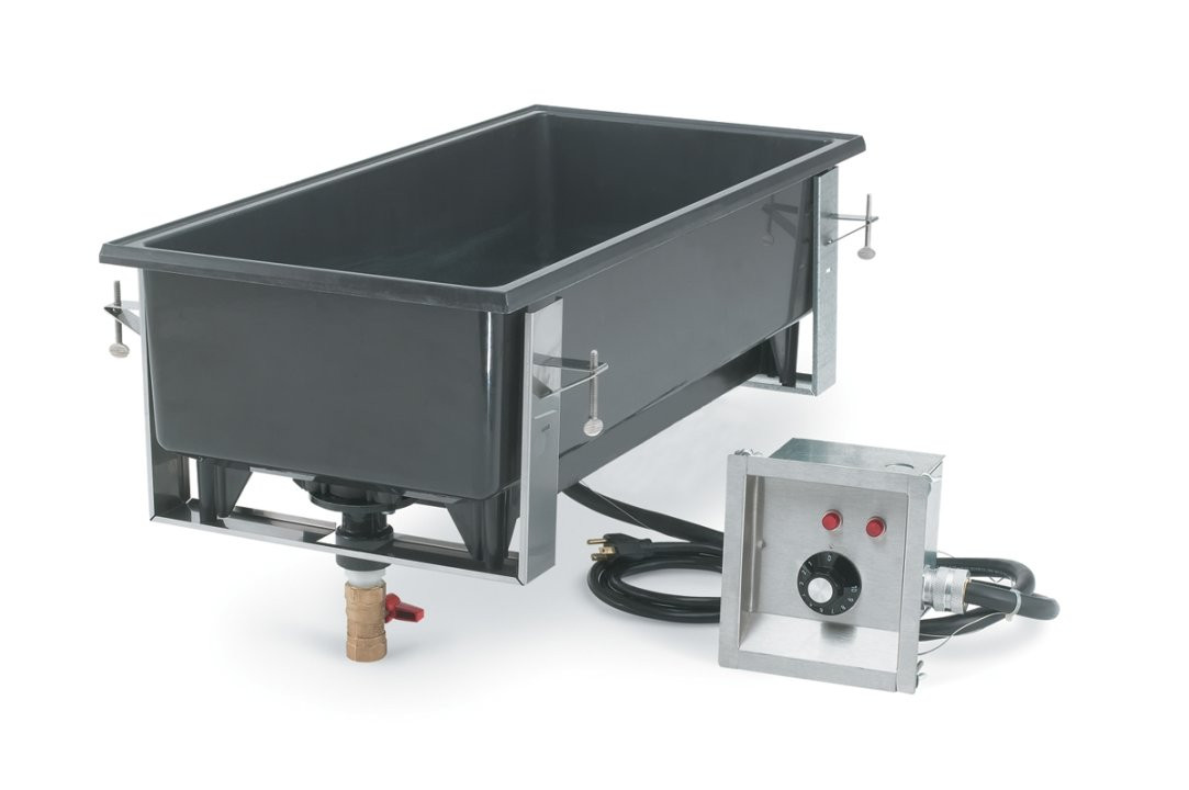 Vollrath - Cayenne Four Third Size Drop In Warmer w/ Front-Mount Control & Integral Drain - 72112