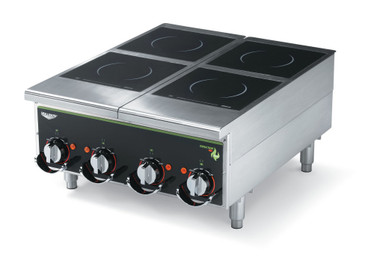 Vollrath - Cayenne industrial-grade 4-Hob Countertop Induction Range w/ Manual Controls - 924HIMC Vollrath - Cayenne industrial-grade 4-Hob Countertop Induction Range w/ Manual Controls - 924HIMC - Image 2