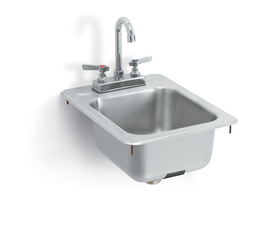 Vollrath - 13" x 17" Bar Sink w/ Strainer & Faucet - K1734-C
