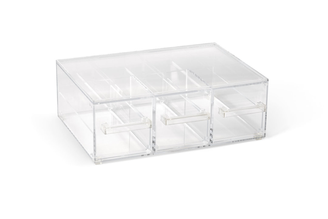 Vollrath - Cubic Modular Display Bin w/ 3 Drawers - SBB33