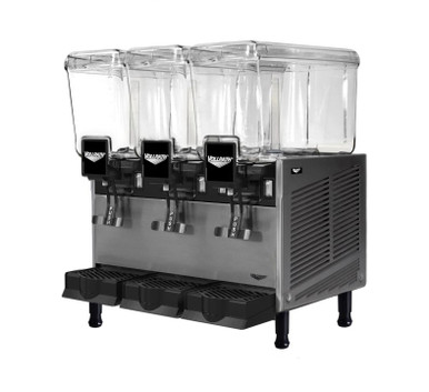 Vollrath - Refrigerated Beverage Dispenser w/ Three 12L Bowls & Fountain Spray - VBBD3-37-F Vollrath - Refrigerated Beverage Dispenser w/ Three 12L Bowls & Fountain Spray - VBBD3-37-F - Image 2