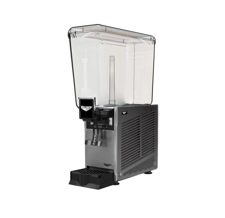 Vollrath - Refrigerated Beverage Dispenser w/ One 20L Bowl & Fountain Spray - VBBE1-37-F