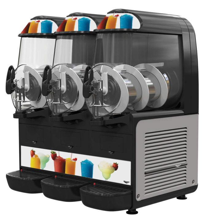 Vollrath - Frozen Beverage Machine 120V w/ Three 10L Bowls & Auto-Fill - VCBF168-37-AF