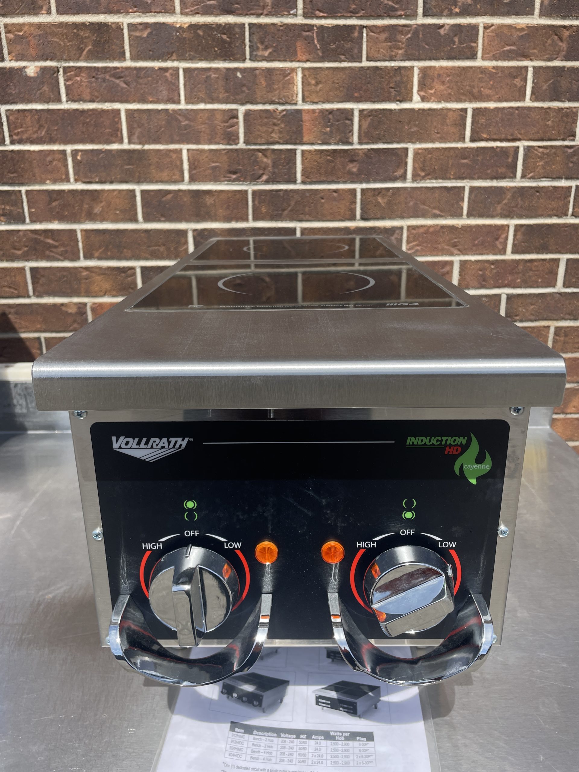 Vollrath long-lasting-build Countertop Induction Cooker