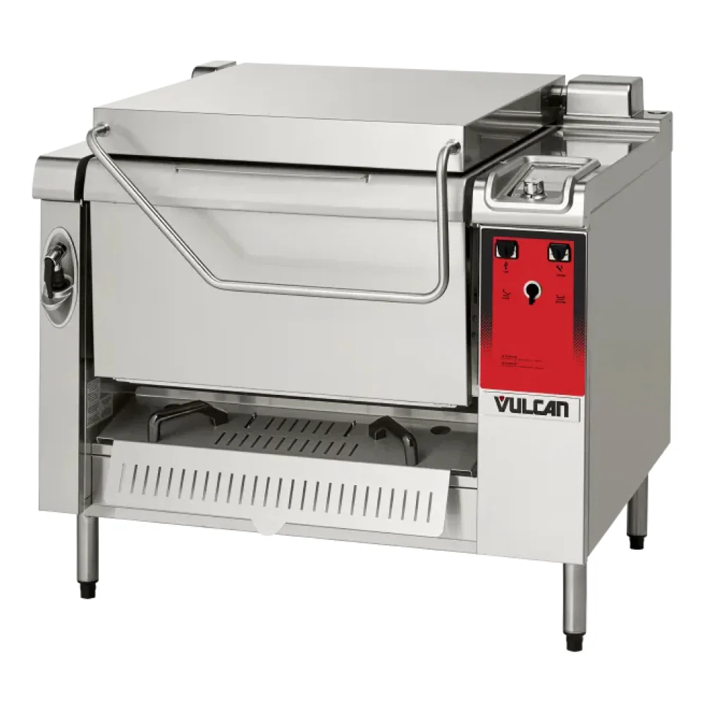 Vulcan VPP-40E Electric 40-Gallon Tilting Braising Pan - 208V, 3Ph