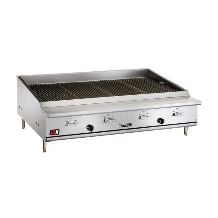 Vulcan VTEC48 48" Infrared Natural Gas Charbroiler - 88,000 BTU