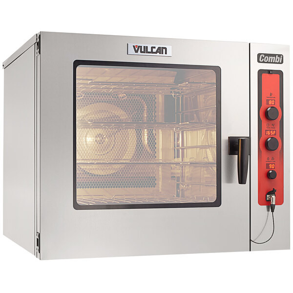 Vulcan - ABC Series 7 Level Natural Gas Boilerless Full Size Combi Oven Steamer w/ Probe - ABC7G-NATP