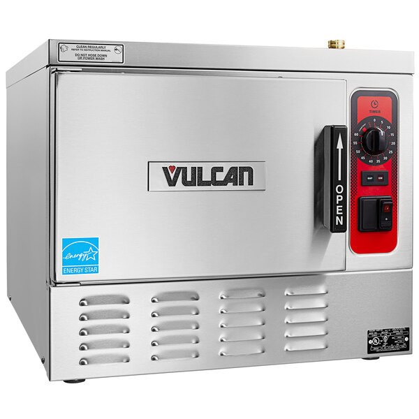 Vulcan - EA Series 3 Pan Electric Countertop Convection Steamer w/ Low Water Energy - C24EA3 LWE
