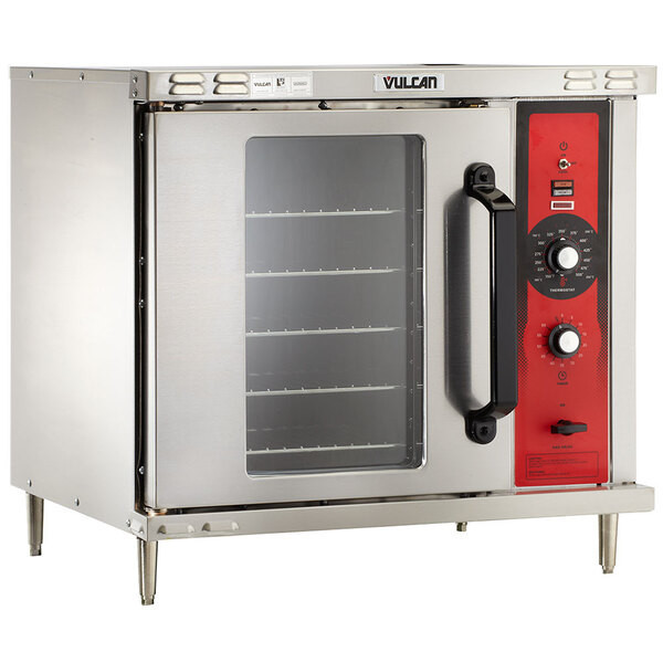 Vulcan - ECO Series Single Deck Electric Half Size Convection Oven 240V/1Ph w/ Solid State Controls - ECO2D