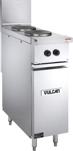 Vulcan - EV Series 12" Electric Range 240V w/ 2 French Plates - EV12-2FP-240 Vulcan - EV Series 12" Electric Range 240V w/ 2 French Plates - EV12-2FP-240 - Image 2