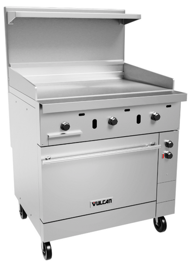 Vulcan - EV Series 36" Electric Range 208V w/ 36" Griddle & Oven - EV36S-36G-208 Vulcan - EV Series 36" Electric Range 208V w/ 36" Griddle & Oven - EV36S-36G-208 - Image 2