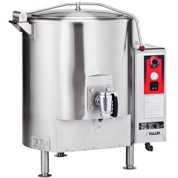 Vulcan - G Series 80 Gallon Liquid Propane Floor Mounted Stationary Kettle - GL80E