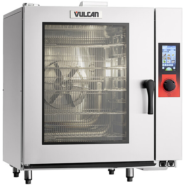 Vulcan - TCM Series 10 Level Natural Gas Boilerless Half Size Combi Oven - TCM-101G