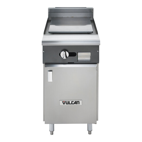 Vulcan - V Series 18" Liquid Propane Plancha Range w/ Cabinet Base - V1P18B