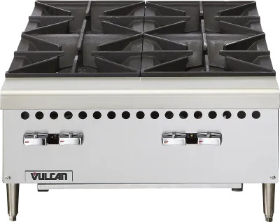 Vulcan - VCRH Series 24" Liquid Propane Hot Plate w/ 4 Burners - VCRH24