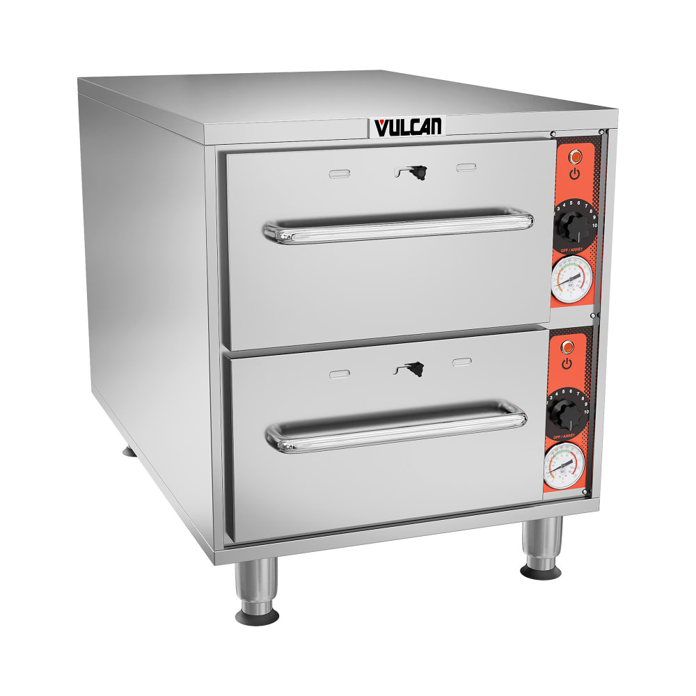 Vulcan - VSL Series Slim Line Low Profile 2 Drawer Warmer - VSL2