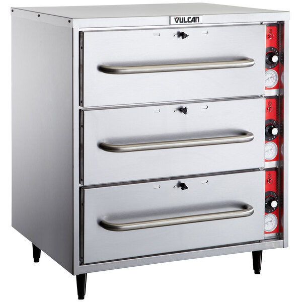 Vulcan - VWS Series 3 Drawer Warmer - VW3S