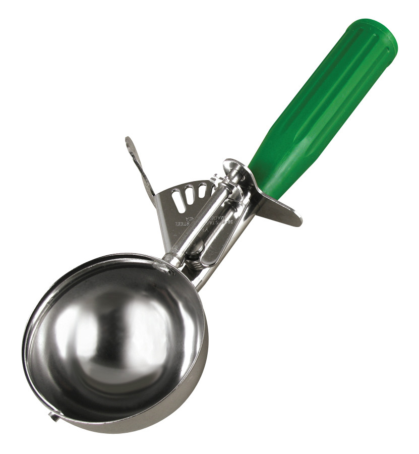 Vollrath - #12 Green 2 2/3oz Thumb Press Disher