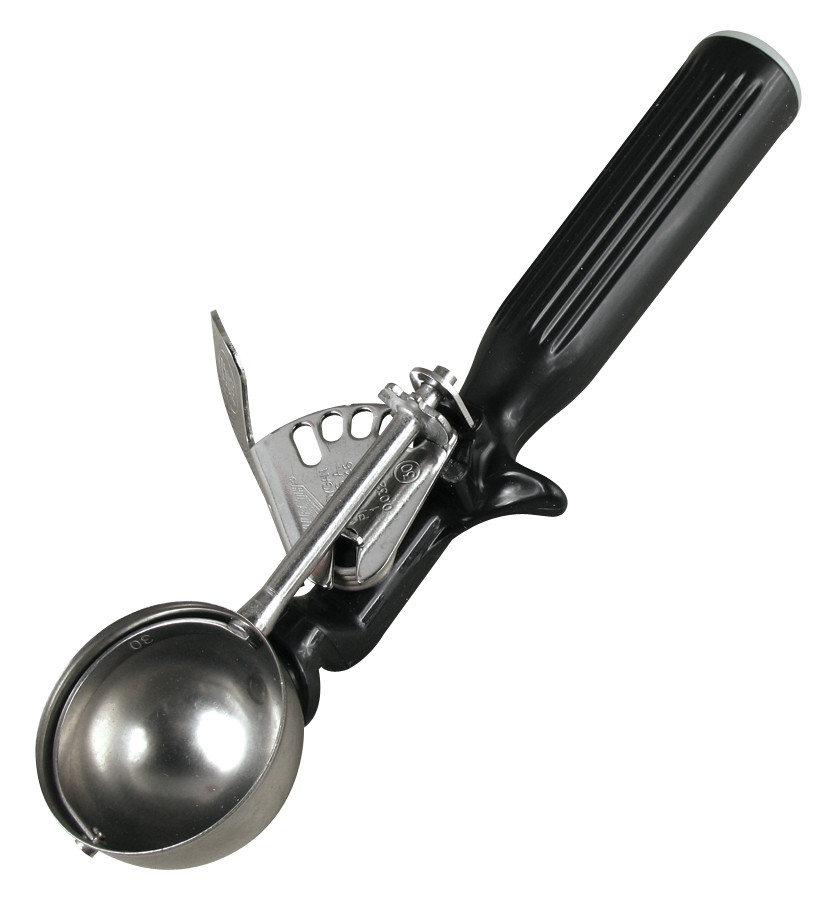 Vollrath - #30 Black 1oz Thumb Press Disher