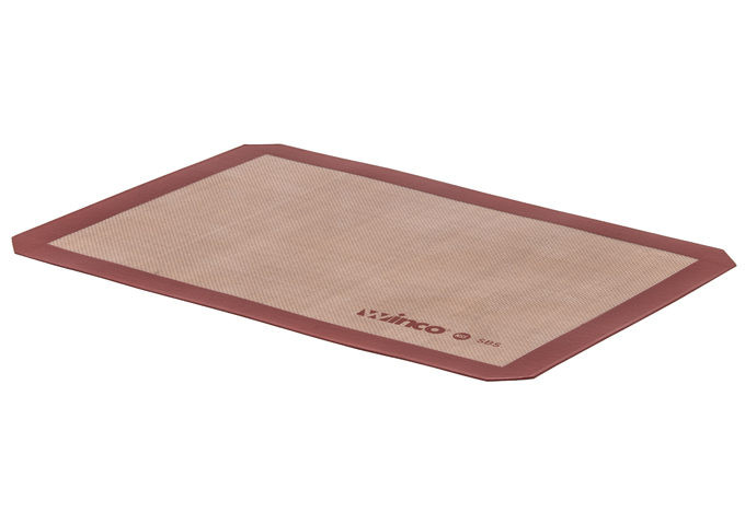 Winco - 11.78" x 16.5" Non-Stick Half-Size Commercial Baking Mat - SBS16